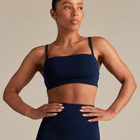Essential Bandeau Convertible Bra | Sapphire Blue