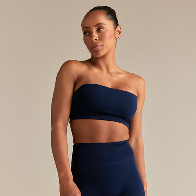 Essential Bandeau Convertible Bra | Sapphire Blue