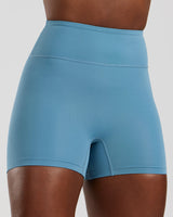 Essential High Waist Shorts | Basalt