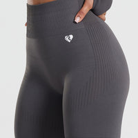 Power Seamless Cycling Shorts | Graphite