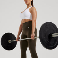 Power Seamless Sweetheart Bra | White