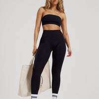Define 2.0 Seamless Bandeau Bra | Black