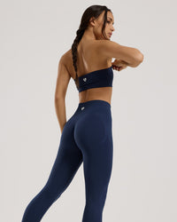 Define 2.0 Seamless Bandeau Bra | Sapphire Blue
