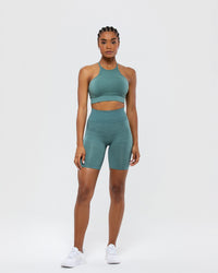 Define Seamless High Neck Bra | Sea Pine