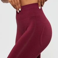 Define Scrunch Seamless Leggings | Dark Cherry