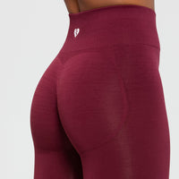 Define Scrunch Seamless Leggings | Dark Cherry