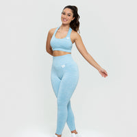 Move Seamless Sports Bra | Blue Marl
