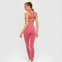Move Seamless Sports Bra | Red Marl