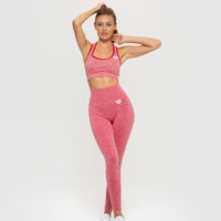 Move Seamless Sports Bra | Red Marl