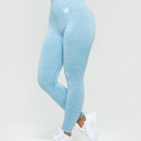 Move Seamless Leggings | Blue Marl