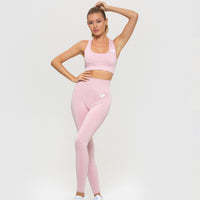 Move Seamless Leggings | Light Pink Marl
