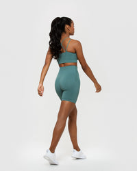 Power Seamless Cycling Shorts | Sea Pine