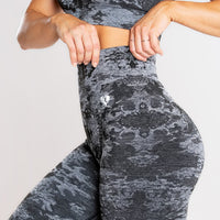 Camo Seamless Leggings | Black