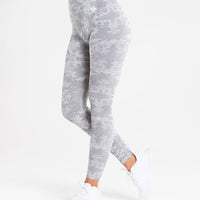Camo Seamless Leggings | Grey