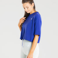 Power Crop Top | Royal Blue