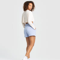 Comfort Oversized Cropped Long Sleeve T-Shirt | Sand