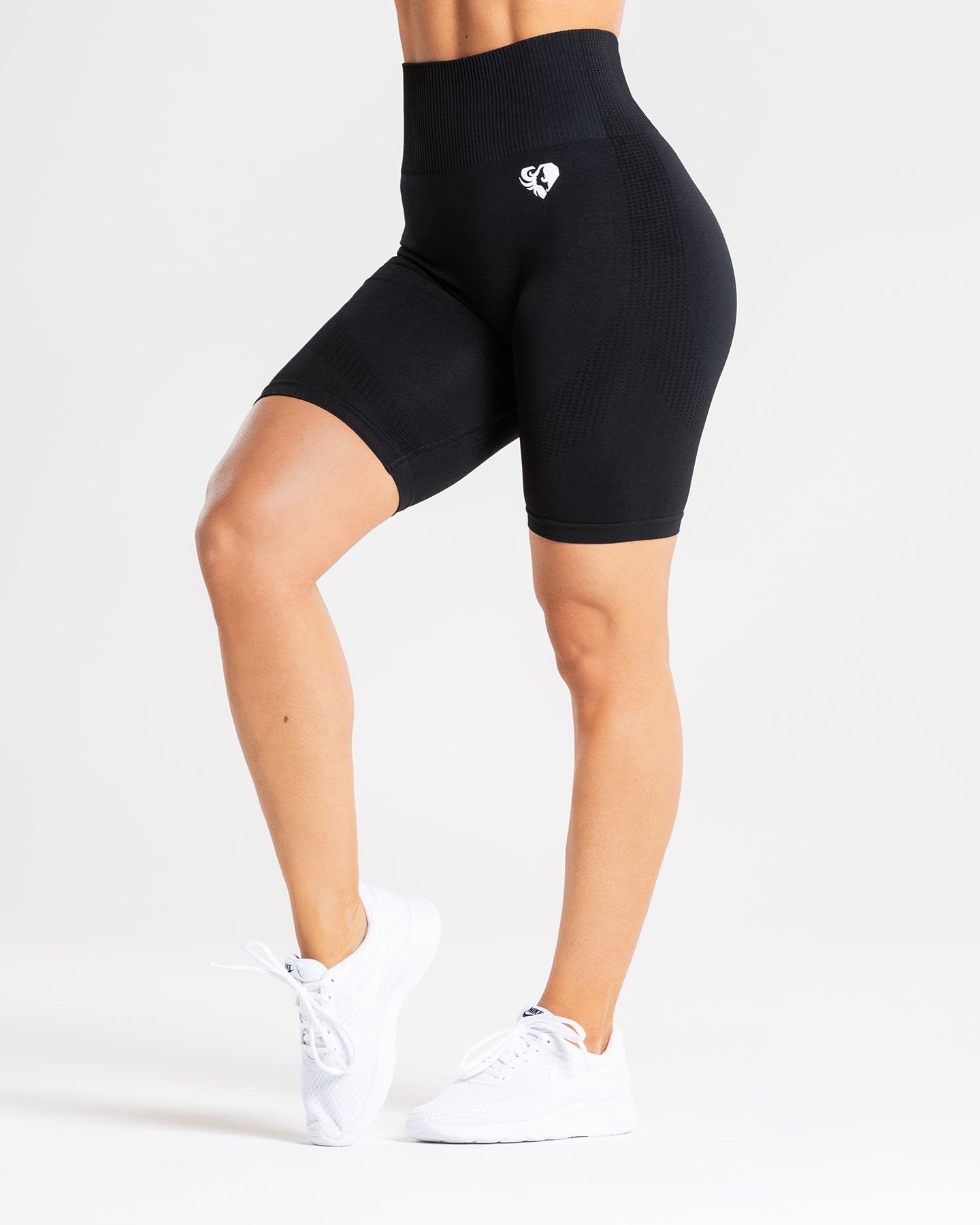 Power Seamless Cycling Shorts | Black
