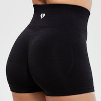 Define Scrunch Seamless Shorts | Black