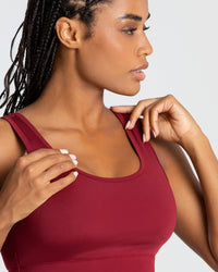 Essential Sports Bra | Bloodstone