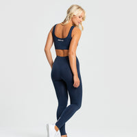 Essential Sports Bra | Sapphire Blue