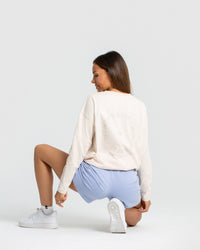 Comfort Oversized Long Sleeve T-Shirt | Sand