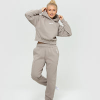 Comfort Cropped Hoodie | Buff