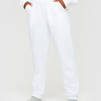 Comfort Joggers | White