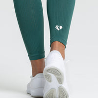 Power Seamless Leggings | Forest Green
