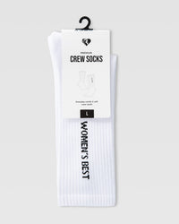 Crew Socks (1PK) | White