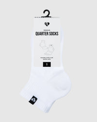 Quarter Socks (1PK) | White