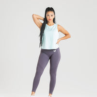Power Tank Top | Bleached Aqua