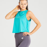 Power Tank Top | Ceramic Turquoise